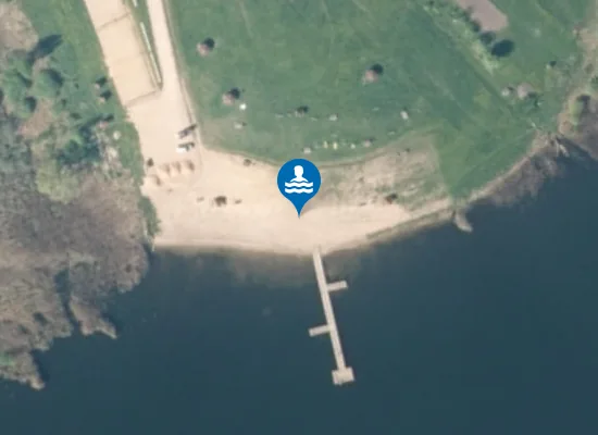 Satellite image of Čornajas pludmale