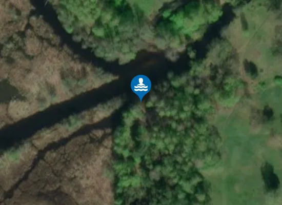 Satellite image of Peldvieta Lapmežciemā - “Starpiņupītes peldvieta”