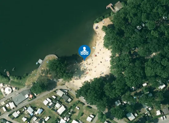 Satellite image of TERNSCHER SEE WALDFREIBAD