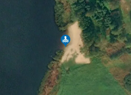 Satellite image of Atpūtas vieta pie Lielupes