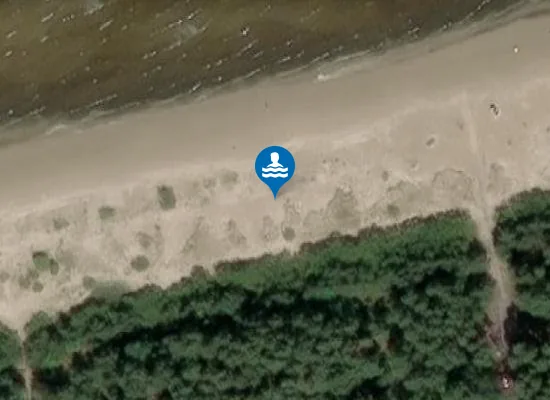 Satellite image of Jaundubultu pludmale