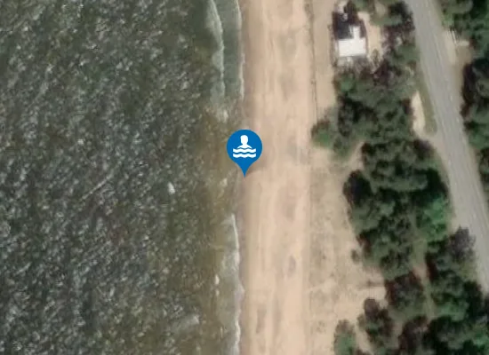 Satellite image of Rūķīši