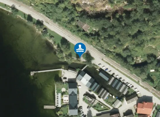 Satellite view of HALLSTÄTTERSEE, OBERTRAUN