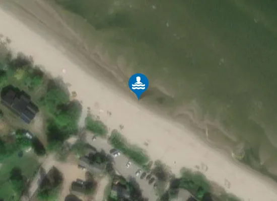Satellite image of Apšuciema pludmale