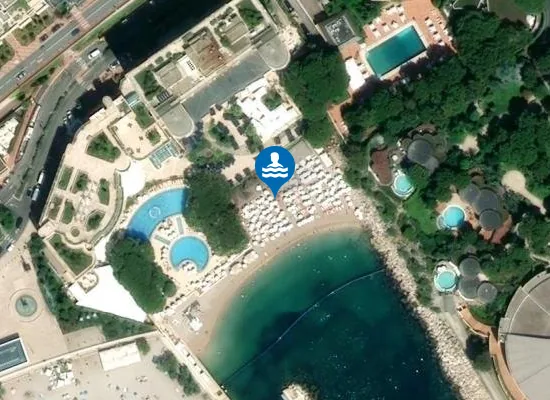 Satellite image of Méridien Beach Plaza