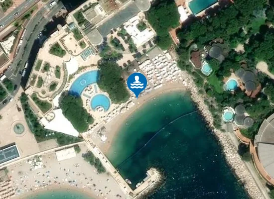 Satellite image of Le Méridien • Beach