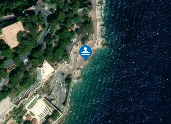Satellite image of Crique des Pêcheurs