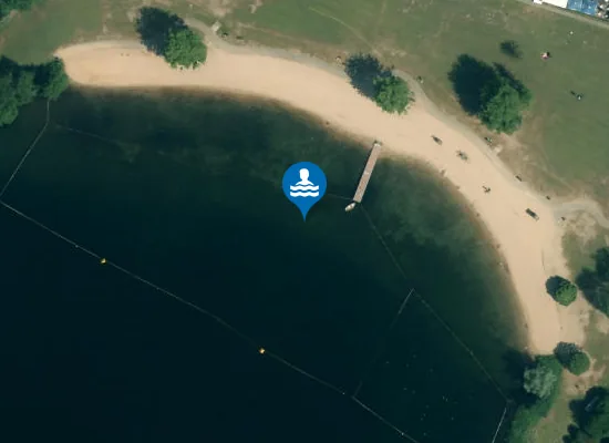 Satellite image of UNTERBACHER SEE NORD