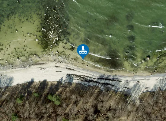 Satellite image of Suurupi supelrand