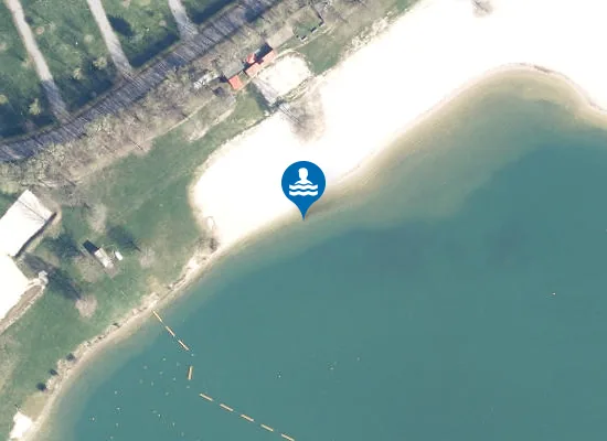 Satellite image of WANKUMER HEIDESEE BADESTRAND