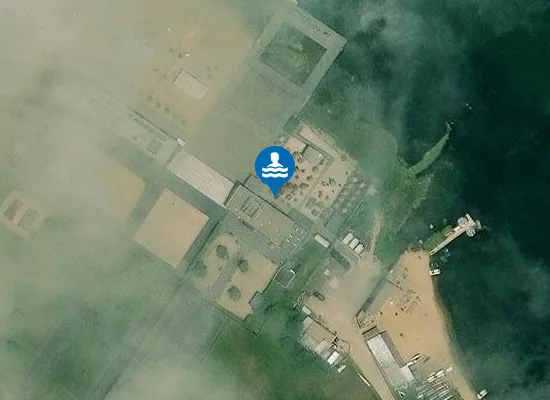 Satellite image of WASSERSPORTSEE ZUELPICH BADESTRAND