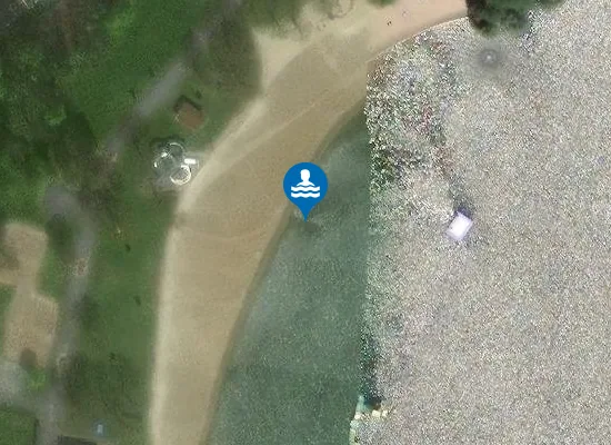 Satellite image of WISSELER SEE STRANDBAD