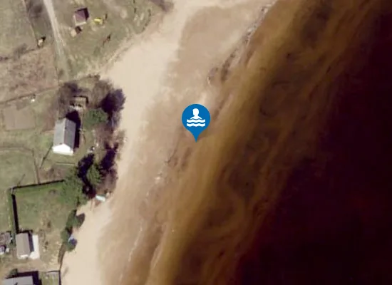 Satellite image of Kallaste puhkeala