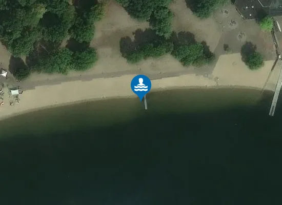 Satellite image of WOLFSSEE FREIBAD