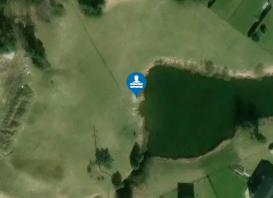 Satellite image of Uuesalu Liivajärve supelrand