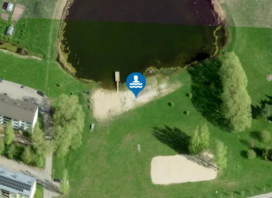 Satellite image of Kõrveküla supelrand