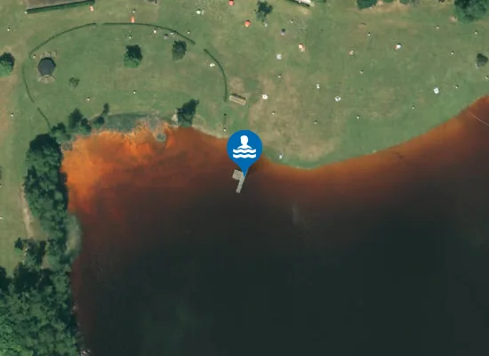 Satellite image of ZIESELSMAAR BADESTRAND