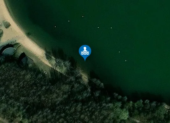 Satellite image of BLAUSTEINSEE