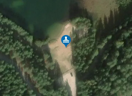 Satellite image of Mägede supelrand
