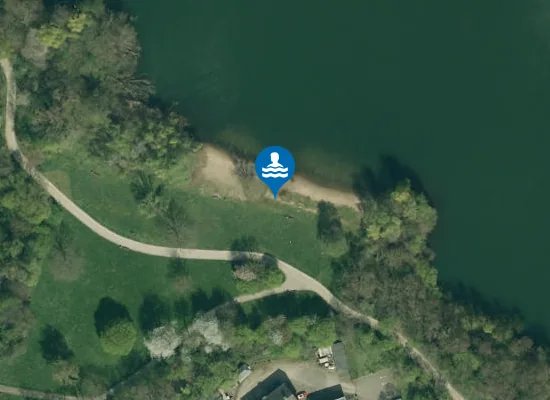 Satellite image of GROSSER SILBERSEE