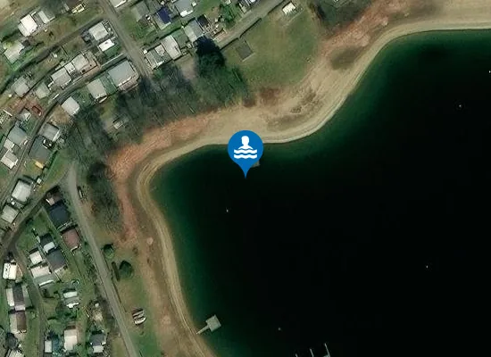 Satellite image of BEVERTALSPERRE CAMPINGPLATZ II