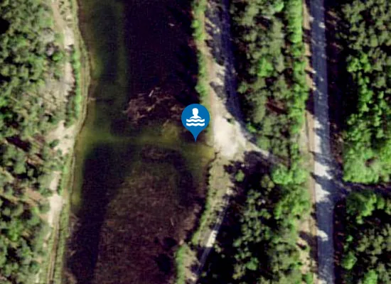 Satellite image of Palivere ujumiskoht