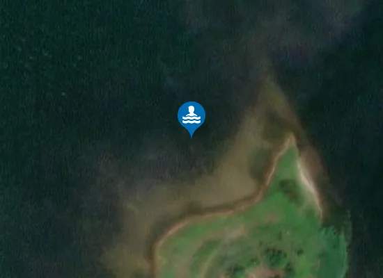 Satellite image of Pullapää ujumiskoht