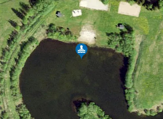Satellite image of Karitsa järve ujumiskoht