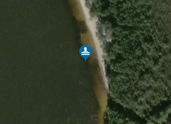 Satellite image of Tänavjärve ujumiskoht