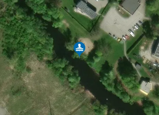 Satellite image of Lagedi ujumiskoht