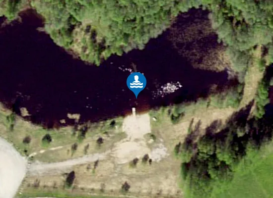 Satellite image of Härgesoo tiigi ujumiskoht