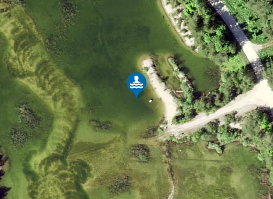 Satellite image of Alu ujumiskoht