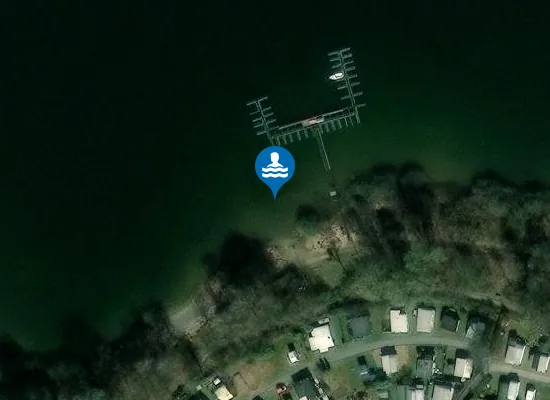 Satellite image of BRUCHERTALSPERRE CAMPINGPLATZ