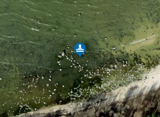 Satellite image of Suurupi ujumiskoht