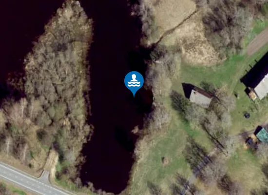 Satellite image of Lääniste ujumiskoht