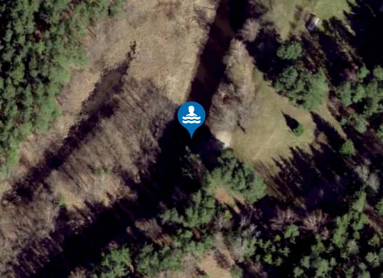 Satellite image of Peedu ujumiskoht