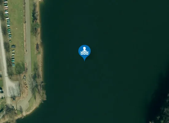 Satellite image of WUPPERTALSPERRE KRAEWINKLERBRUECKE