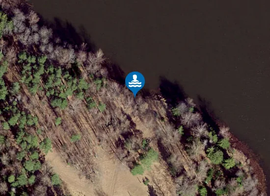 Satellite image of Pangodi Palumäe supelrand
