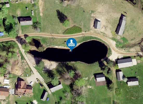 Satellite image of Nedsaja ujumiskoht