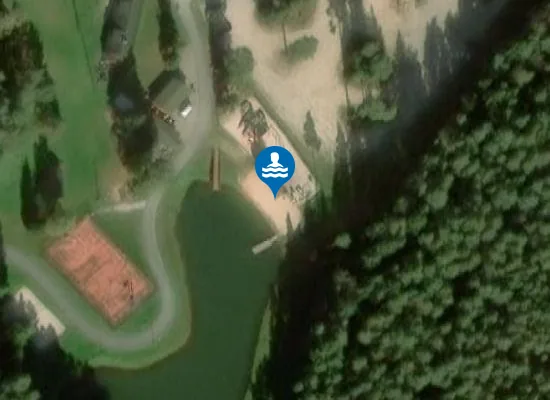 Satellite image of Valgehobusemäe supelrand