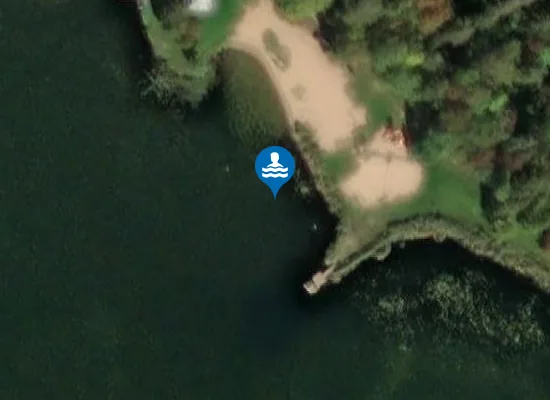 Satellite image of Porkuni Kaieallika ujumiskoht