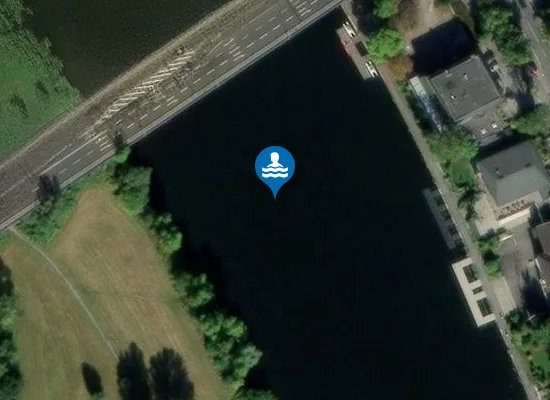 Satellite image of RUHR SCHWIMMSTELLE MUELHEIM AN DER RUHR