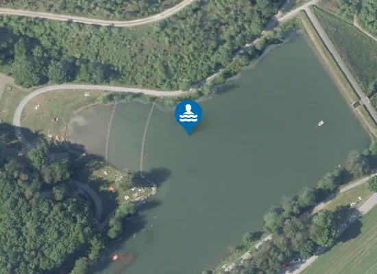 Satellite image of ESMECKE STAUSEE EINBERGSEE BADESTELLE