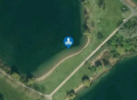 Satellite image of FUEHLINGER SEE BADESTELLE SEE 1