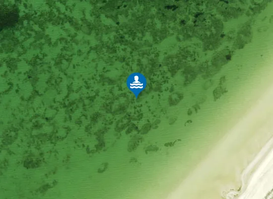 Satellite image of Mangu ujumiskoht