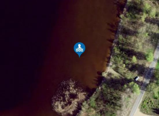 Satellite image of Vagula Roosisaare ujumiskoht