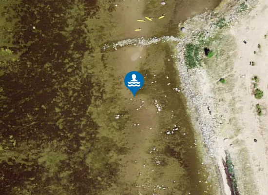 Satellite image of Linaküla ujumiskoht
