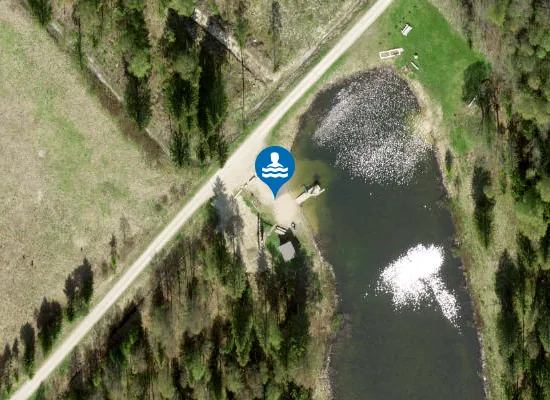 Satellite image of Siimusti Konnaka supelrand