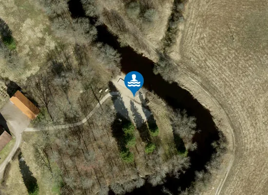 Satellite image of Keila Mõisa supelrand