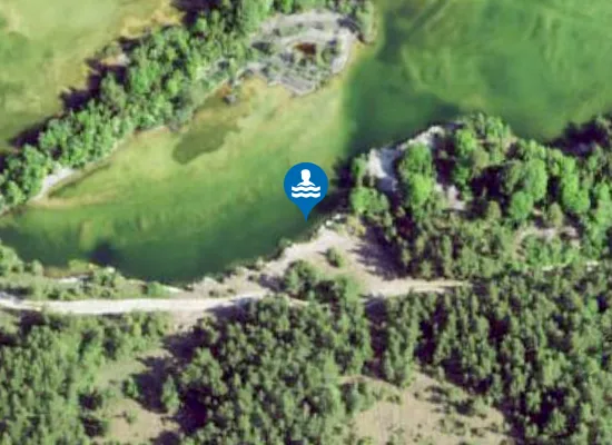 Satellite image of Jaagarahu ujumiskoht